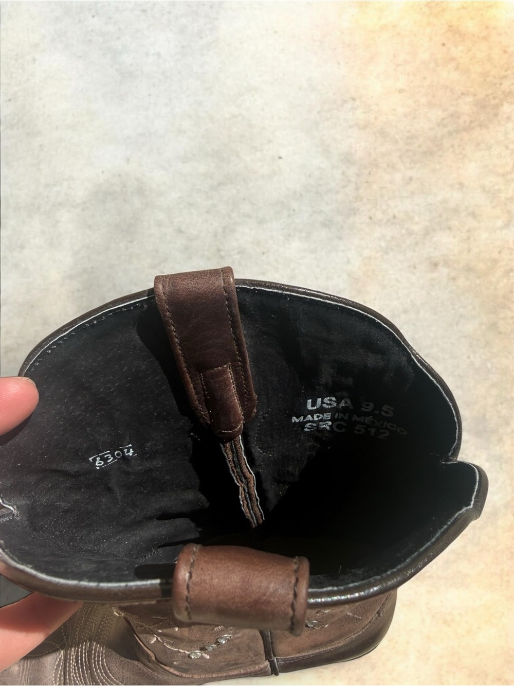 Sterling River | SRC 512 | Leather Cowgirl Boots | Women's 9.5 | Clean - Picture 5 of 10
